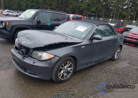 2008 BMW 128I from USA, damaged, VIN WBAUL735X8VJ74422